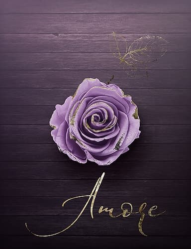 Gilded Rose Art Print