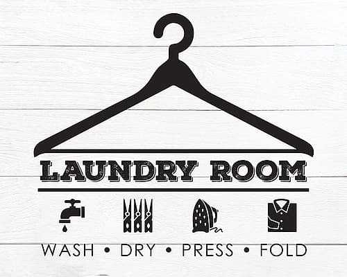 Laundry Shiplap 3 Art Print