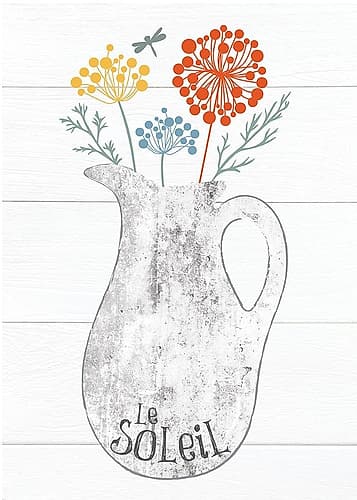 Pitcher Botanicals Primary 3 Art Print