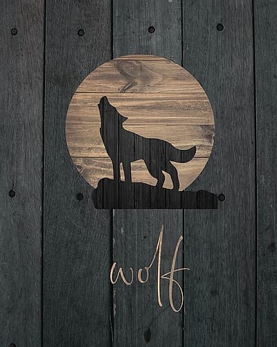 Wilderness Wood 06 Art Print