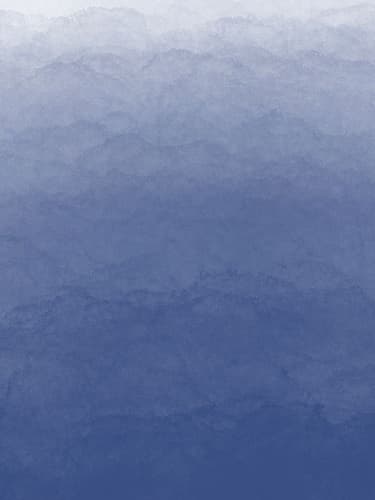 Ombré Blue Fresco 1 Art Print