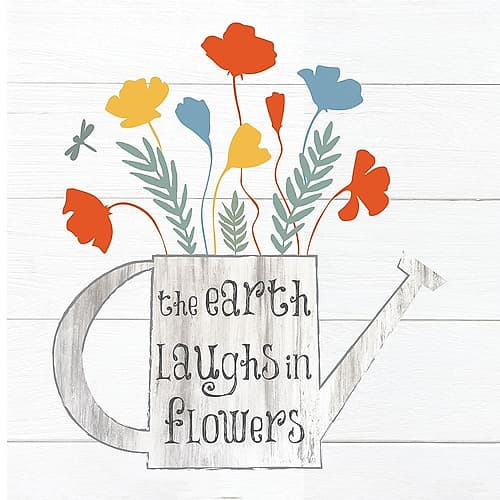 Botanical Pitchers Primary  5 Inspirational Print