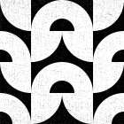 Oversized Abstracts BW 2 Black & White Print
