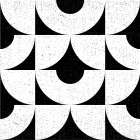 Oversized Abstracts BW 3 Black & White Print