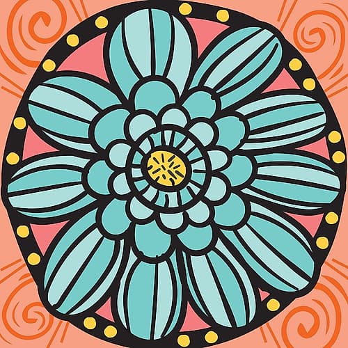 Whimsical Blossom 2 Art Print