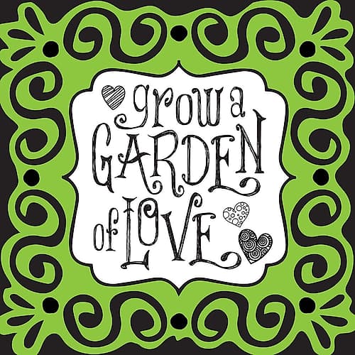 Whimsical Garden Inspirant reproduction
