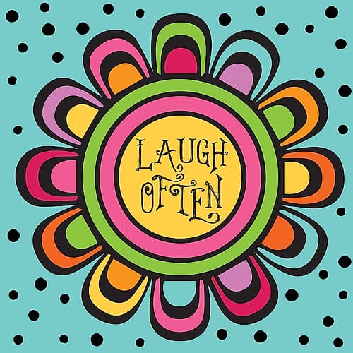 Whimsical Laugh Inspirant reproduction