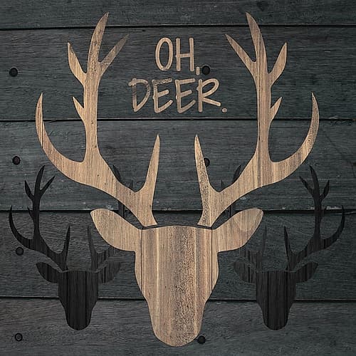 Deer Wood 01 Animaux reproduction