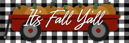 Its Fall Yall Nature Print