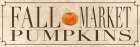 Fall Market Pumpkins Art Print