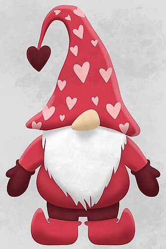 Huggable Gnome Art Print