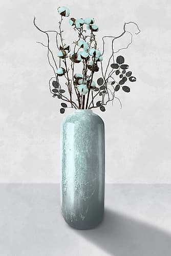 Cotton Bouquet 2 Art Print