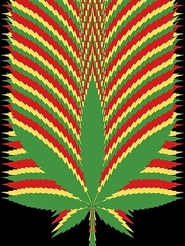 Repeated Happiness Nature Print
