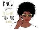 Know Your Worth Art Print