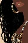 Cheetah_Goddess Art Print