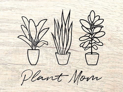 Plant Mom Illustration Art Print