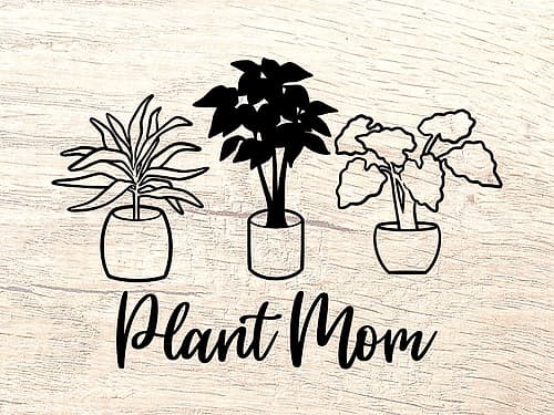 Plant Mom Illustration 2 Art Print