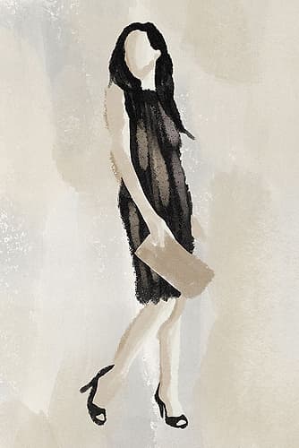 Expressed Fashion 2 Art Print