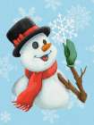 Magic Snowfall Art Print