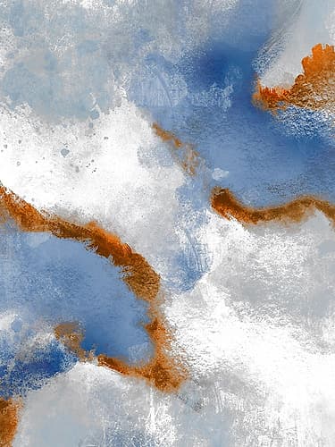 Rustic Burst 1 Art Print