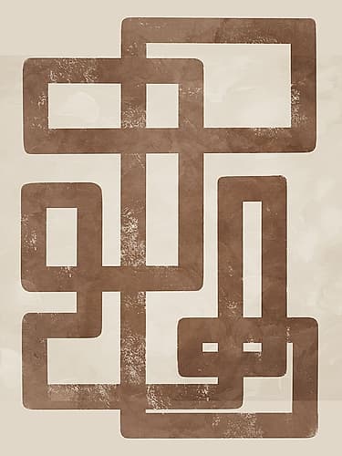 Happy Natural Sequence 1 Art Print