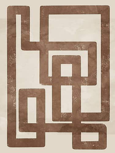 Happy Natural Sequence 2 Art Print