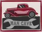 Hot Rod Man Cave Art Print