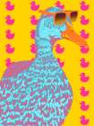 Smart Mallard Ducky Art Print