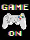Colorful Game On 1 Art Print