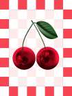 Twin Cherries Art Print