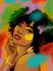 Vibrant Beauty 1 Art Print