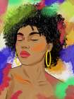 Vibrant Beauty 3 Art Print