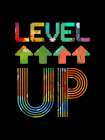 Level Up Art Print