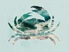 Coastal Crab Art Print