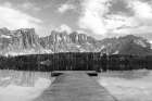 Mountain Pier 1 Art Print