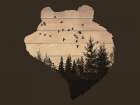 Wooden Wilderness 1 Art Print