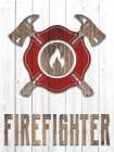 Fire Fighter Art Print