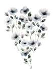 Country Flower Bunch 1 Art Print