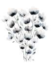 Country Flower Bunch 2 Art Print