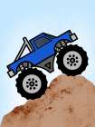 Monster Climb Art Print