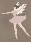 Ballerina Angel Art Print