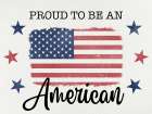Proud To Be American Art Deco Print
