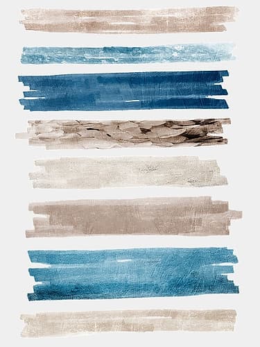 Wonder Rolling Streaks Art Print