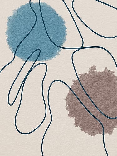 Scribble Wonder 1 Art Print