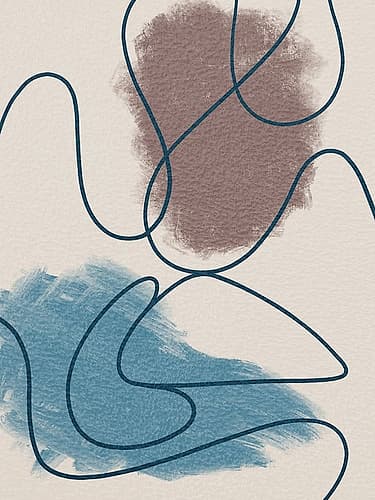 Scribble Wonder 2 Art Print