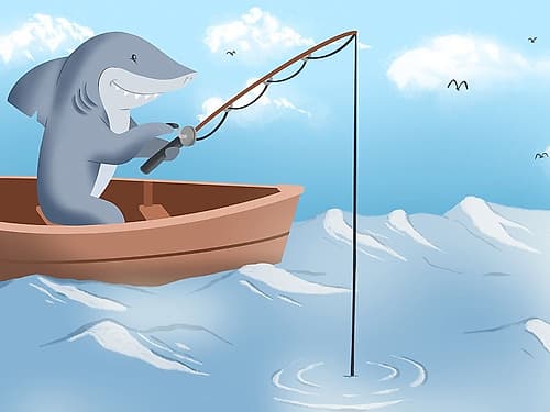 Gone Fishing Kids Print