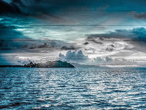 Magestic Island 1 Coastal Print