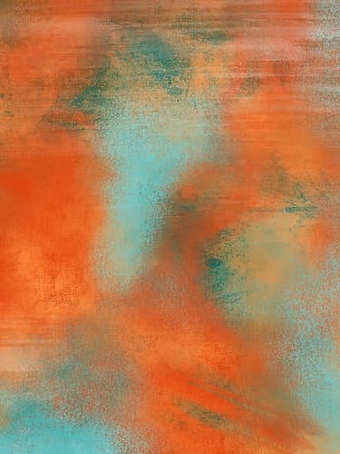 Orange Creamcicle 2 Art Print