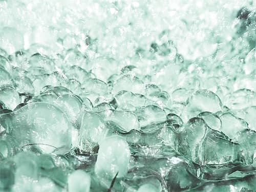 Bubbly Mint 1 Art Print