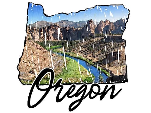 Oregon Pride Art Print